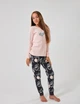 Пижама для девочки SMIL 104774-1 Кораллово-розовый р.134 - изображение 3