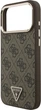 Etui Guess 4G Triangle Logo MagSafe do Apple iPhone 17 Pro Max/18 Pro Max Brown (GUHMP18XP4GTDGMW) - obraz 6