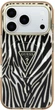 Etui Guess IML Zebra Glitter Triangle Logo MagSafe do Apple iPhone 17 Pro Max/18 Pro Max Gold (GUHMP18X6HZPGTLD) - obraz 3