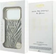 Etui Guess IML Zebra Glitter Triangle Logo MagSafe do Apple iPhone 17 Pro Max/18 Pro Max Gold (GUHMP18X6HZPGTLD) - obraz 8