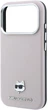 Чохол для смартфона Karl Lagerfeld Grained Choupette Head Metal MagSafe для Apple iPhone 17 Pro/18 Pro Pink (KLHMP18L6PSCHLP) - зображення 6