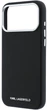 Etui Karl Lagerfeld Grained Elongated Logo MagSafe do Apple iPhone 17 Pro/18 Pro Black (KLHMP18LPSWGKLK) - obraz 6