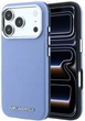Etui Karl Lagerfeld Grained Elongated Logo MagSafe do Apple iPhone 17 Pro Max/18 Pro Max Blue (KLHMP18XPSWGKLB) - obraz 1