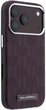 Etui Karl Lagerfeld Grained Mono Resin Logo MagSafe do Apple iPhone 17 Pro Max/18 Pro Max Burgundy (KLHMP18X6PWKLMHR) - obraz 4
