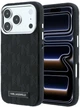 Etui Karl Lagerfeld Grained Mono Resin Logo MagSafe do Apple iPhone 17 Pro Max/18 Pro Max Black (KLHMP18X6PWKLMHK) - obraz 1