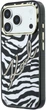 Чохол для смартфона Karl Lagerfeld IML Signature Zebra Glitter MagSafe для Apple iPhone 17 Pro/18 Pro Gold (KLHMP18L6HZSKPGD) - зображення 2