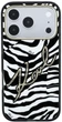 Чохол для смартфона Karl Lagerfeld IML Signature Zebra Glitter MagSafe для Apple iPhone 17 Pro/18 Pro Gold (KLHMP18L6HZSKPGD) - зображення 3