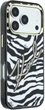 Чохол для смартфона Karl Lagerfeld IML Signature Zebra Glitter MagSafe для Apple iPhone 17 Pro/18 Pro Gold (KLHMP18L6HZSKPGD) - зображення 4