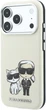 Etui Karl Lagerfeld Smooth Karl & Choupette Bodies Sketch MagSafe do Apple iPhone 17 Pro/18 Pro Beige (KLHMP18L6PWKCIDE) - obraz 2