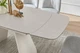 Стол обеденный раскладной ProDobro BROOKLYN CERAMIC 140(200)х80, керамика+стекло, серый мат - изображение 6