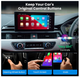 Адаптер S1 Wireless CarPlay для iPhone, переходник с проводного на беспроводной Apple CarPlay, Plug & Play, USB и Type-C - изображение 6