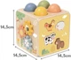 Drewniana kostka edukacyjna Tooky Toy Wiosenna 5 w 1 TP551 (6976831555573) - obraz 6