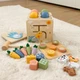 Drewniana kostka edukacyjna Tooky Toy Wiosenna 5 w 1 TP551 (6976831555573) - obraz 13
