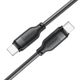 Кабель Acefast C16-03 USB 2.0 Type-C to Type-C M-M 1.2 м 60W TPE Black (6974316283805) - изображение 4