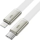 Кабель Acefast C24-01 ultra-thin USB 2.0 Type-C M to Lightning M 1.2м White (6974316286240) - изображение 3