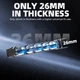 Комплект Bi-LED модулів Sanvi S500W+Y 75/108W 12V 6000K/3000K — ближнє + дальнє світло, 2 шт - зображення 3