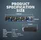 Комплект Bi-LED модулів Sanvi S500W+Y 75/108W 12V 6000K/3000K — ближнє + дальнє світло, 2 шт - зображення 6