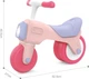Rowerek biegowy Woopie Baby Huanger ze dźwiękiem Różowy 59295 (5906280659295) - obraz 4
