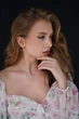 Сережки "Місяць та зірка" - зображення 4