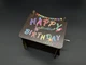 Скринька музична Happy Birthday 12х10х8 см Темно-коричневий (MZ-023) - зображення 2