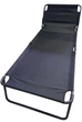 Раскладушка NeRest NR-43 195х71х34 см Оксфорд 600D черная - изображение 1