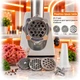 Електрична м'ясорубка з насадками для шинкування Ardesto MGA-1750R - зображення 5