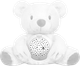 Lampka nocna dla dzieci z projektorem Woopie Baby Pluszowy Miś 58090 (5906280658090) - obraz 1