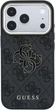 Etui Guess 4G & Big Resin Logo do iPhone 18 Pro Max / 17 Pro Max czarne (GUE005522) - obraz 3