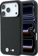 Etui BMW M Carbon Metal Logo MagSafe do iPhone 18 Pro Max / 17 Pro Max czarne (BMW001192) - obraz 1