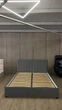 Комплект кровать Plume mattress САН 160x200 с мягким изголовьем + матрас LEO (с подъемным механизмом, металлическая рама) - изображение 4