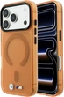 Etui BMW M IML Frosted Metal Logo & Trims MagSafe do iPhone 18 Pro Max / 17 Pro Max pomarańczowe (BMW001272) - obraz 1