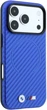 Etui BMW M Carbon Printed Ring MagSafe do iPhone 18 Pro / 17 Pro niebieskie (BMW001201) - obraz 4