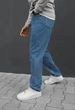 Джинсы мужские стаф голубые свободного кроя повседневные джинсовые брюки Staff 15 blue loose fit 32 (403704) - изображение 3
