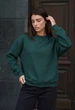 Жіночий світшот Staff zy green oversize fleece S - изображение 4