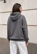 Жіноче худі Staff lav gray oversize fleece S - изображение 2