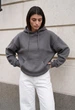 Жіноче худі Staff lav gray oversize fleece S - изображение 4
