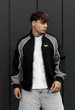 Олимпийка мужская стаф серо-черная отражающая на флисе спортивная Staff mit gray & black reflective fleece XS (404029) - изображение 4