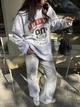 Женский Лонгслив Оверсайз Серый С Принтом Authentic Oversize (403873) - изображение 4