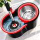 Швабра з відром Spin Mop 360, 10 л, турбо віджимання, телескопічна ручка, мікрофібра - зображення 5