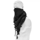 Арафатка шарф-шемаг Mil-Tec Хлопок Shemagh Protective Scarf One Size 110x110см Black 12618000 (M-T) - изображение 2