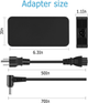 Зарядное устройство IPWRPRO ADP-150CH B 150 Вт блок питания для ноутбука ASUS ROG Strix Scar III G531GD G531GT G731GT GL531GT G15 G512LI черный с кабелем питания - изображение 3