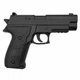 Пістолет страйкбольний Galaxy SIG Sauer P226 металевий пружинний спринговий 6 мм - зображення 4