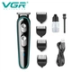 Триммер VGR V-055 с Т-образным лезвием и индикатором заряда - изображение 1