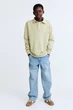 Джинси Loose Fit Carpenter підліткові для хлопців H&M блакитні 164 бавовняний денім - зображення 1
