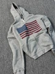 Unisex зип-худи с принтом / Серый 42-48 / BASED 0227780 - изображение 2