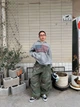 Unisex зип-худи с принтом / Серый 42-48 / BASED 0227780 - изображение 6