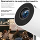 Смарт-проєктор 4K Wi-Fi портативний LED кінопроектор 11 мультимедійний домашній кінотеатр для офісу, 3000 Лм андроїд фільмів стелі - зображення 9