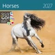 Календарь настенный Helma 2027 Horses, 30x30 см (LP03-27) - изображение 2