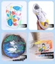 Набор маркеров GuangNa Acrylic Brush Marker GN.8101 | Акриловые художественные маркеры 288 шт с кисточковым наконечником (ab288) - изображение 5