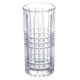 Набір стаканів Geometric Glass 6 штук 300 мл з рельєфним візерунком (HP-17-3) - изображение 3